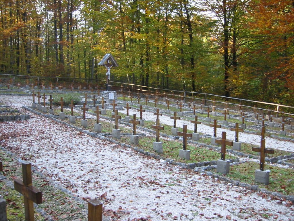 WW I multinational cemetery by Art Anderson