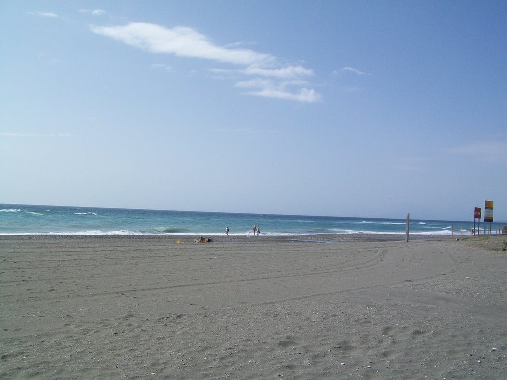 Stranden ved Torrox by fibjan