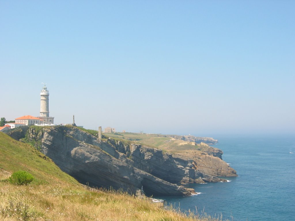 Santander - il faro by Maurizio Falcioni