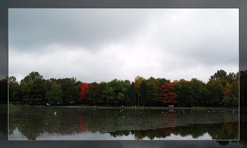 Lac aux Castors- Mont Royal 皇家山上的秋色 by aerke