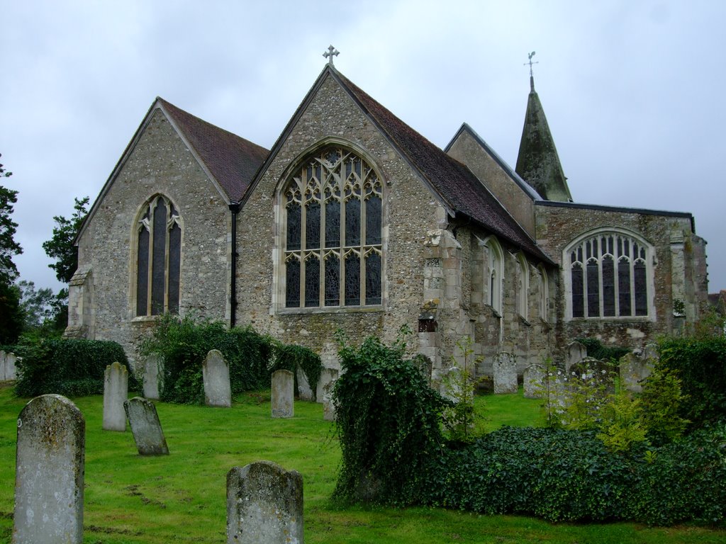 St. Peter's Church, Titchfield (rear view) by robwoodward