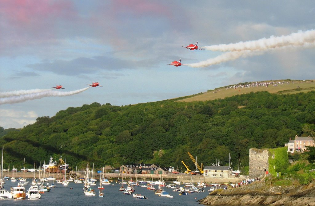 Red Arrows from Point Neptune by steveharcus