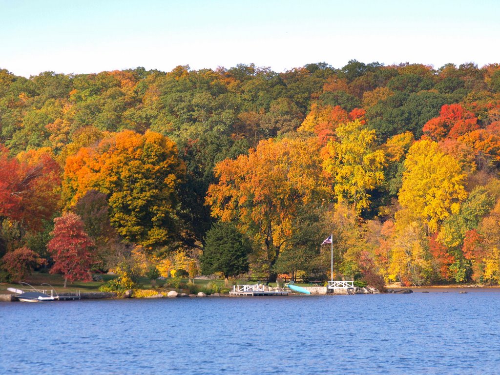 Candlewood Lake in Fall by Jeff Pranger