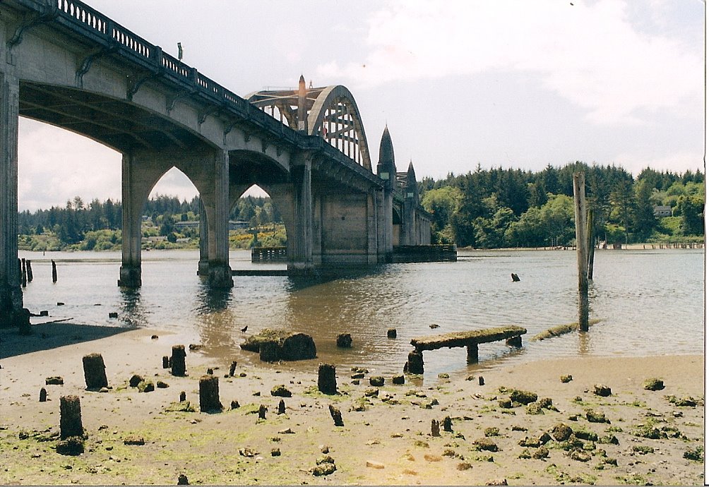 Siuslaw River Bridge by dchuebner