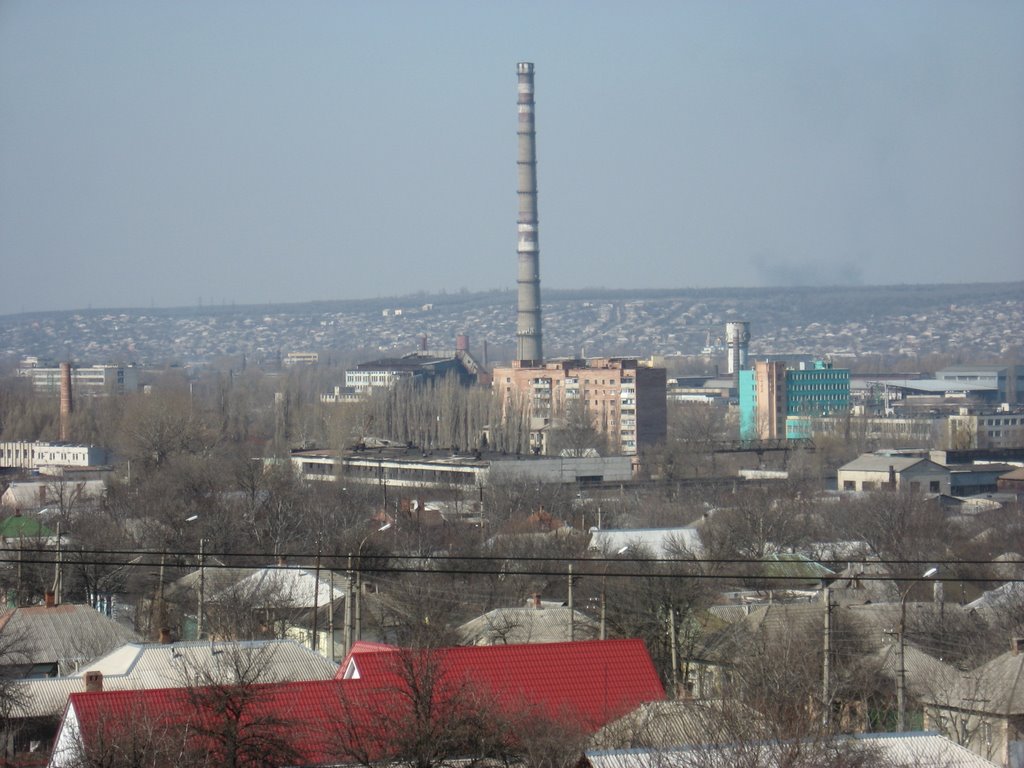 Lugansk, Anry Barbusa Street by torboot