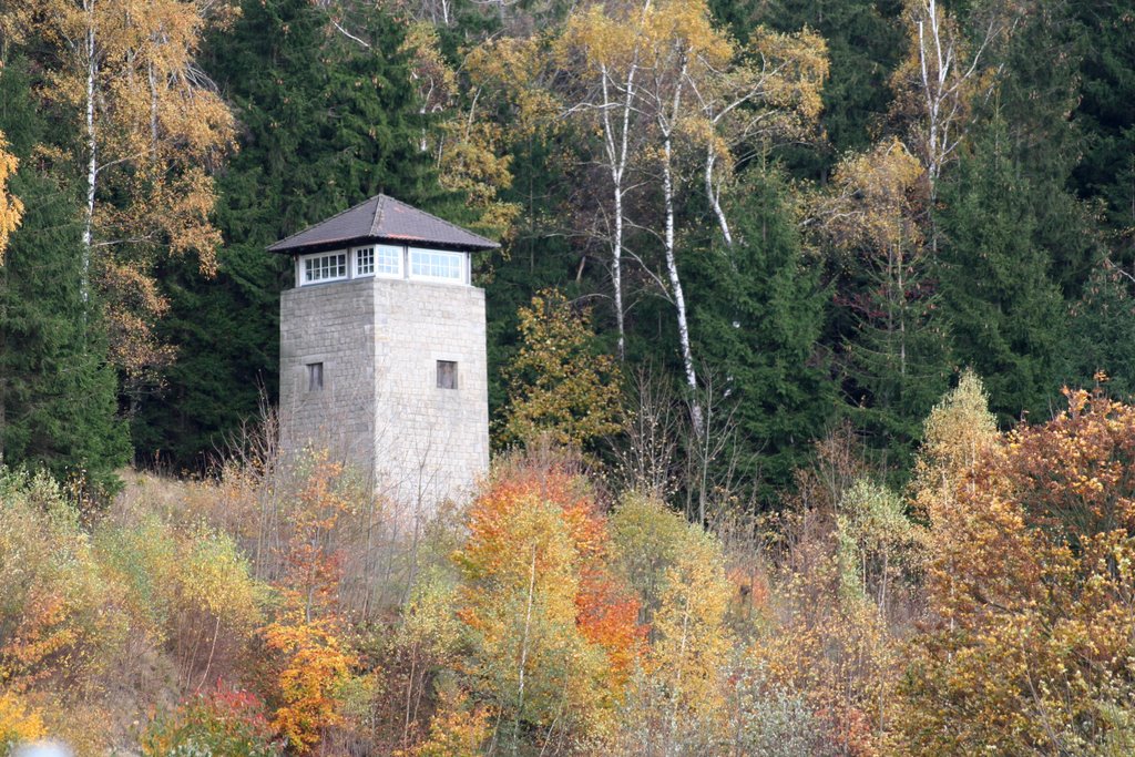 Wachturm KZ Flossenbürg by Held Andreas