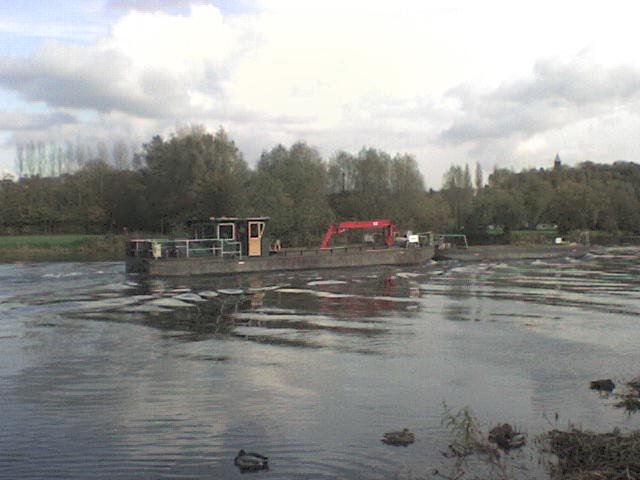 Schiff auf der Ruhr by camp83