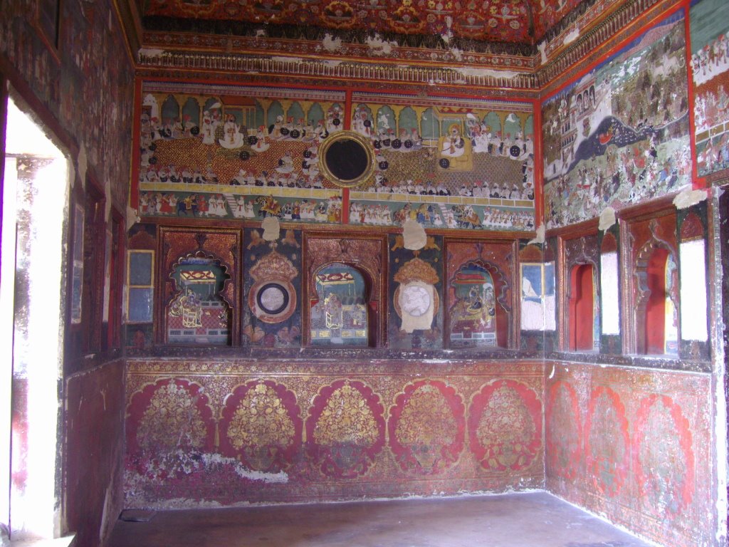 Murals at Bundi Palace by atarax