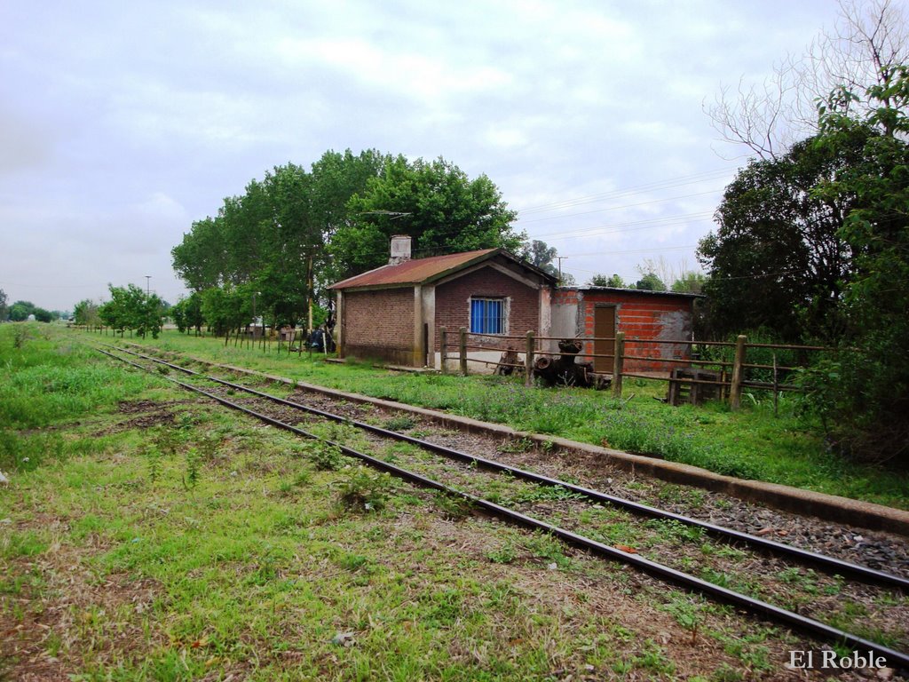 Antigua Casa Del Ferrocarril en Ibarlucea, Santa Fe, Argentina by El.Roble3