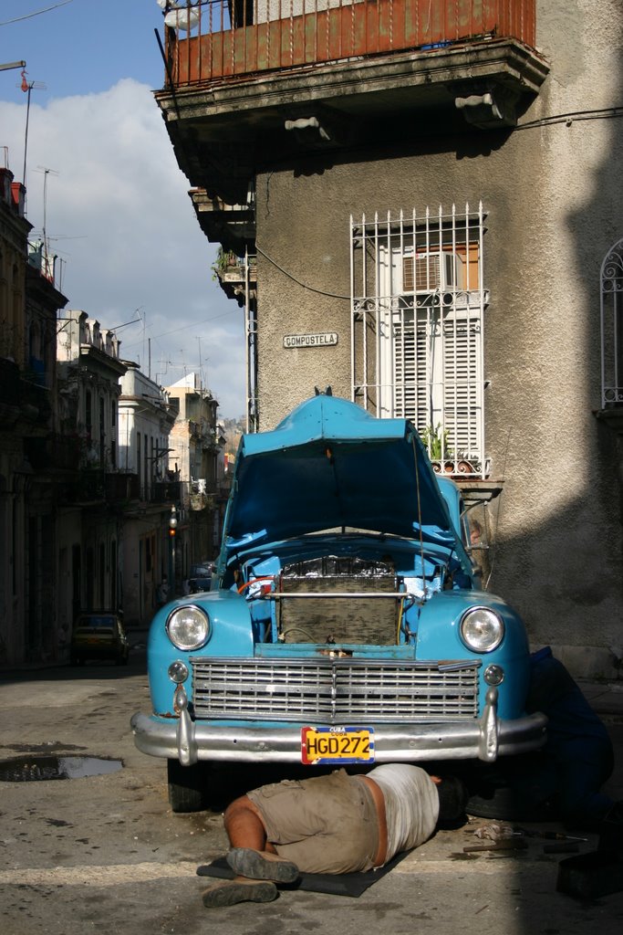 Habana Vieja, Ciudad de La Habana, Cuba by Hans Sterkendries