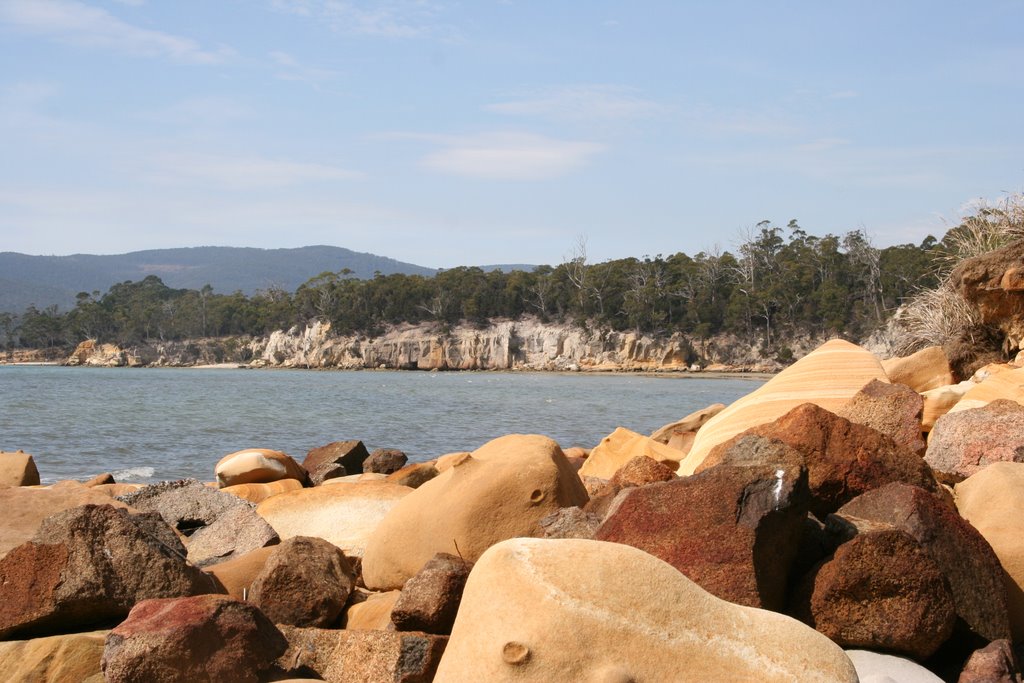 Colourful rock by Helmut Schwaibold