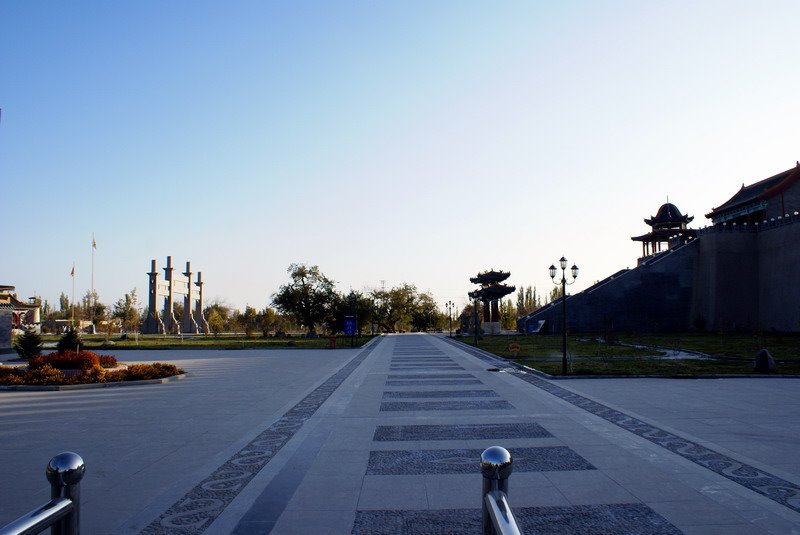 The Palace Travel Site Hami Xinjiang China(Hami King's Palace) by SHIBAOHUA史保华