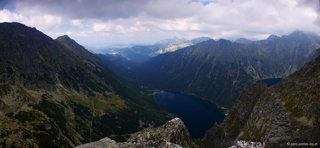 Widok ze Szczytu Mnicha - Panorama by Ganz