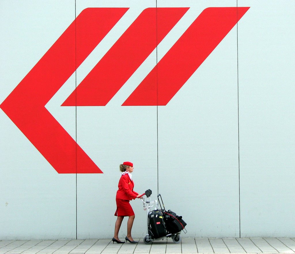 Martinair stewardess schiphol by bas bogers