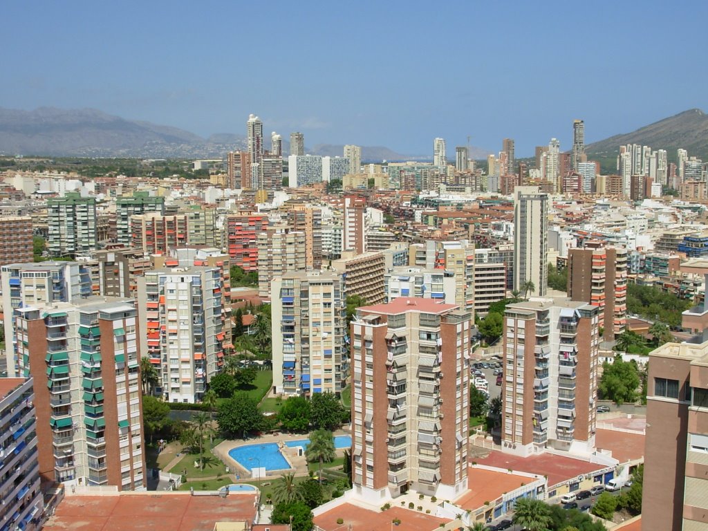 Benidorm from Benibeach tower by Princeps_85