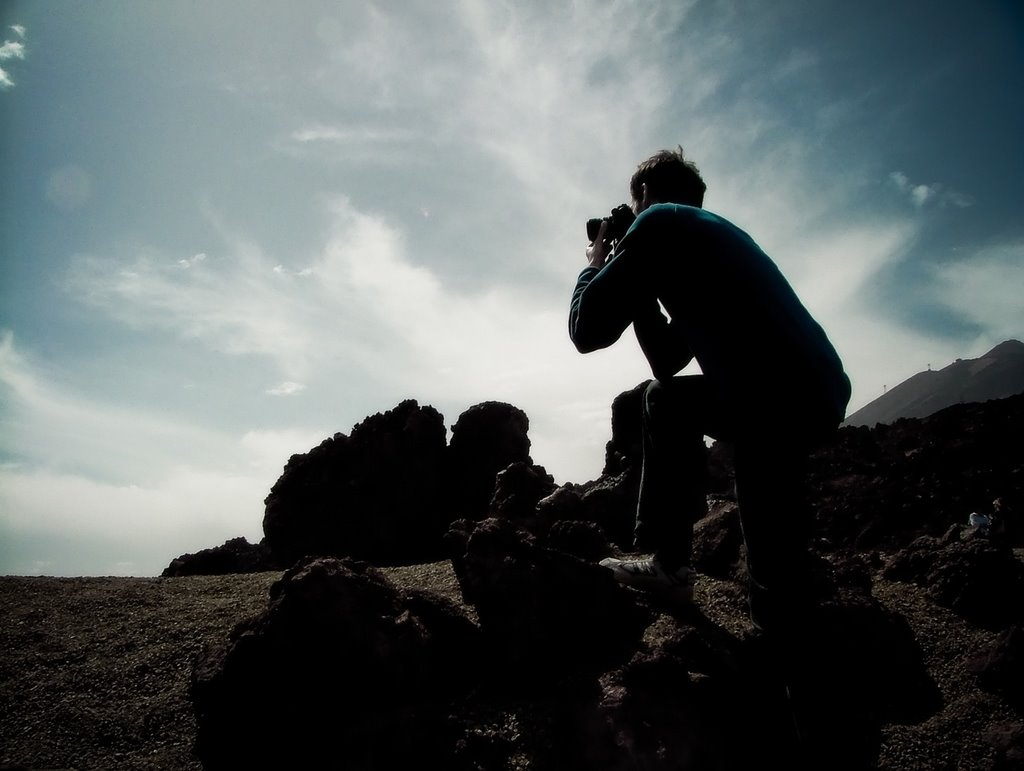 Fotografo en el teide by Alexsm