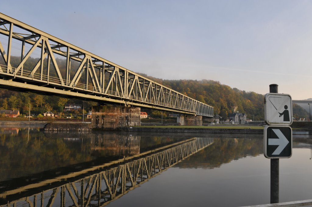 Spoorbrug by Lieuwe H