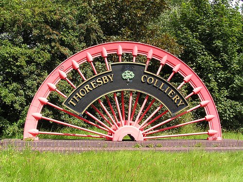 Thoresby Colliery Gates by slider69