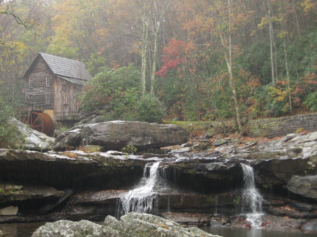 Babcock State Park Waterfalls (~10') by Chris Sanfino