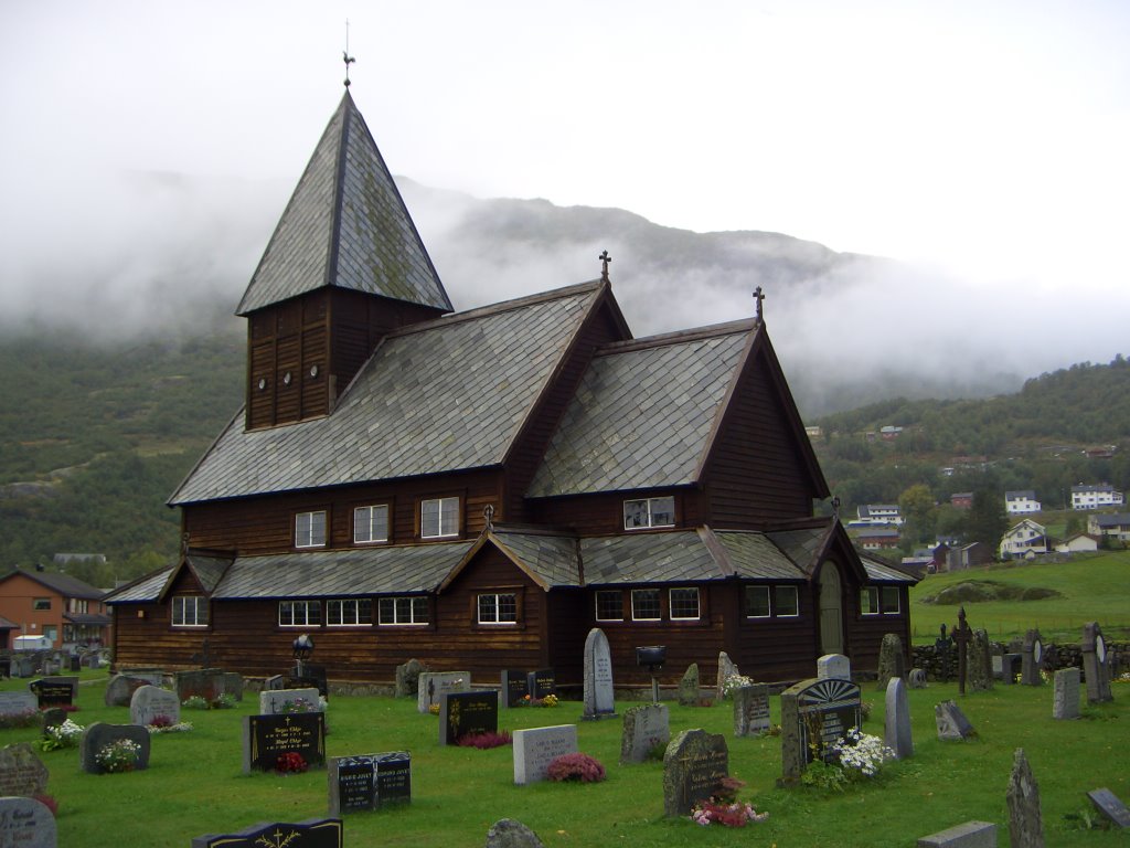 2008-09-19 Stabkirche Roldal by Jimminis