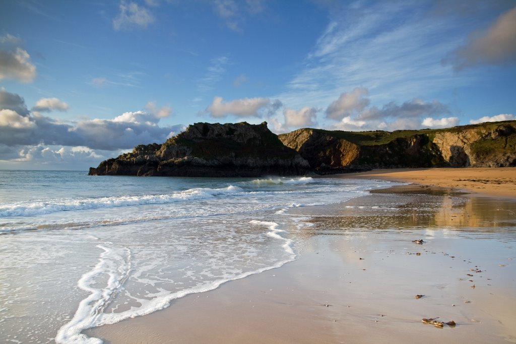 Broadhaven Autumn morning by brianmiller