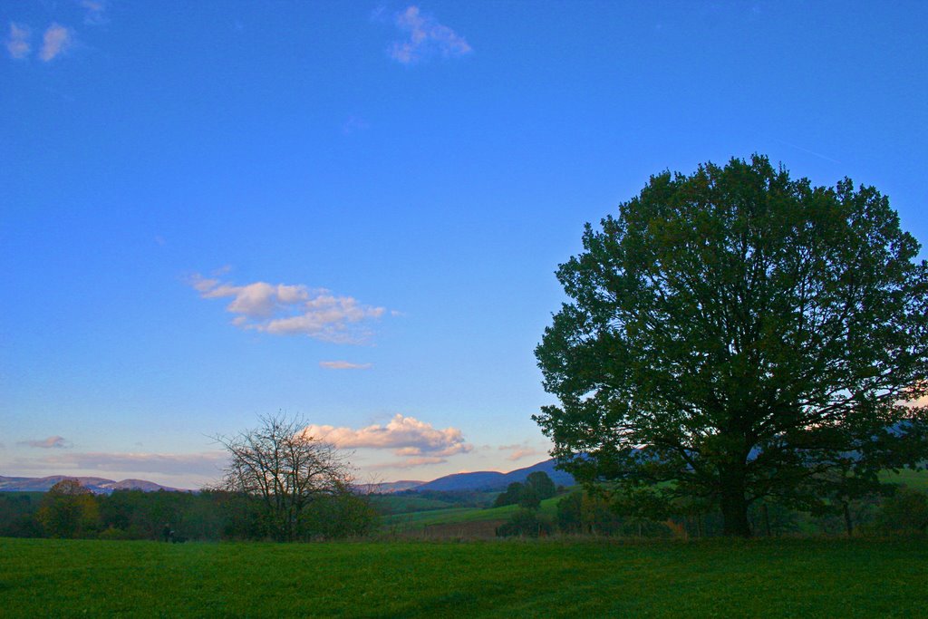 Abendstimmung im Weschnitztal by Rita Eberle-Wessner