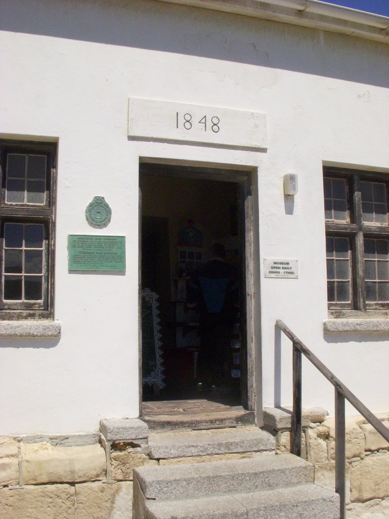 Entrance to Cape Agulhas lighthouse by Charles Vrey