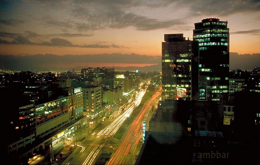 Alameda al poniente al atardecer by Emilio Navarrete Ani…