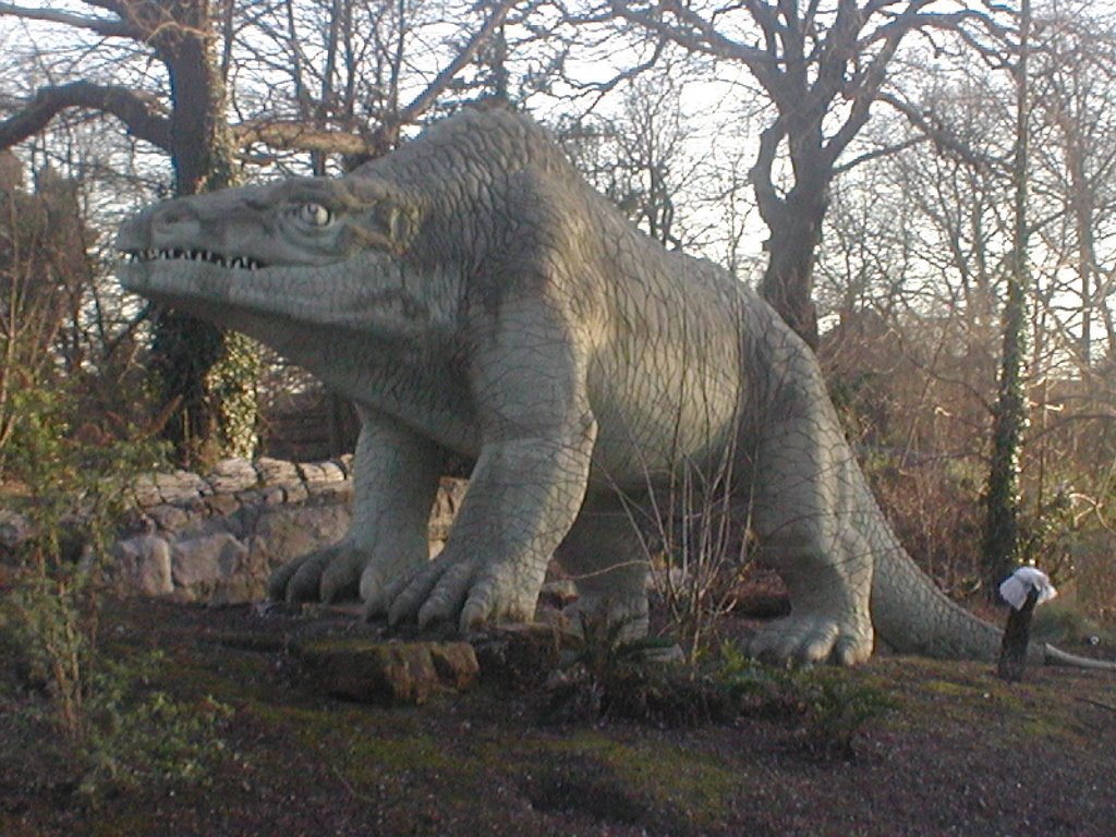 Crystal Palace - Victorian Dinosaurs by mdaniels