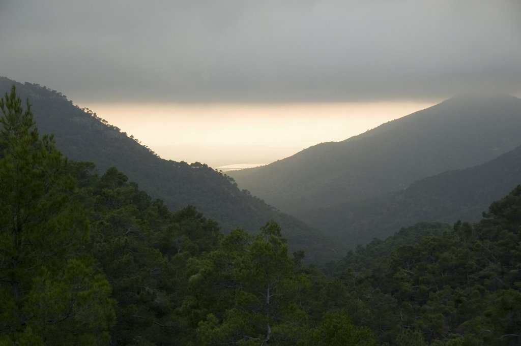 Cloudy day on Sierra Espuña by Colin Hughes