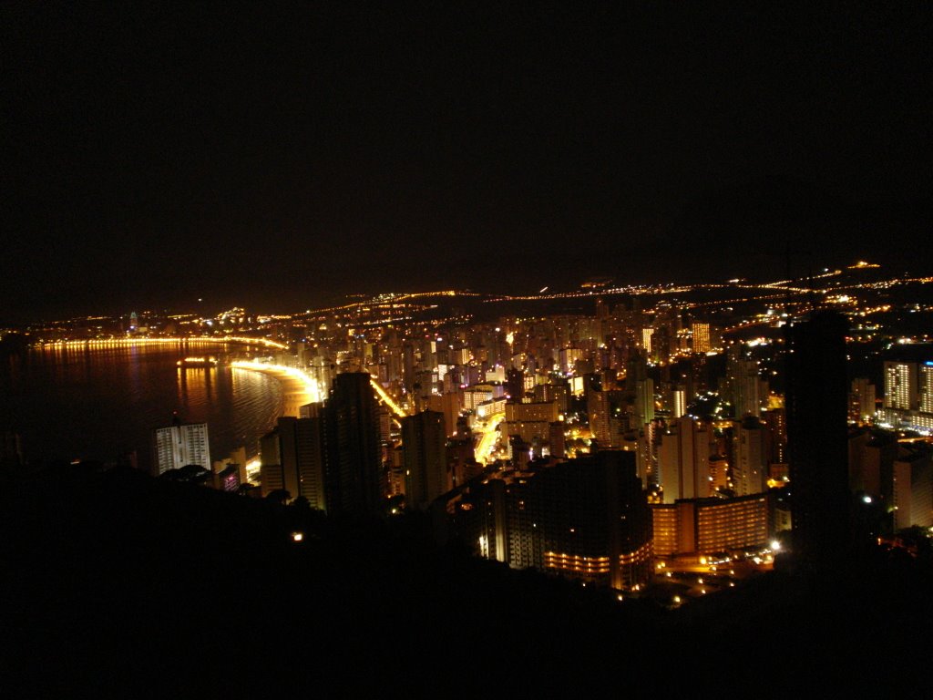 Benidorm night by brada01