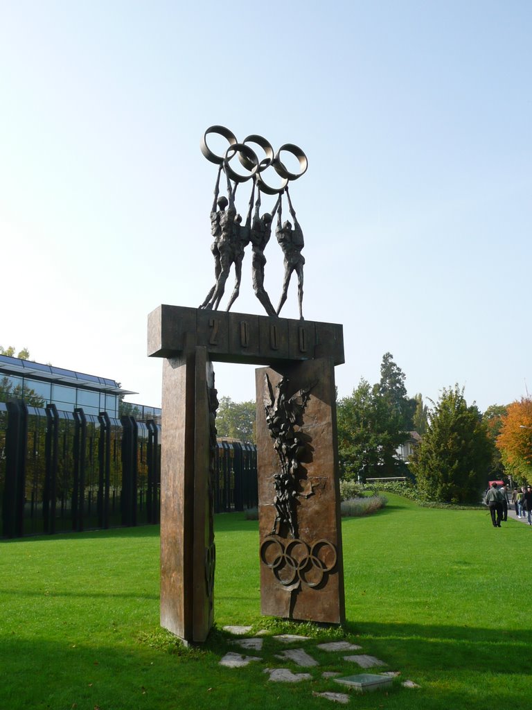 Olympic symbol by Fred LE GUEN