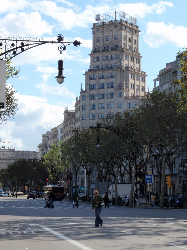 Vitalicio Building (Passeig de Gràcia) in Barcelona by gabachat