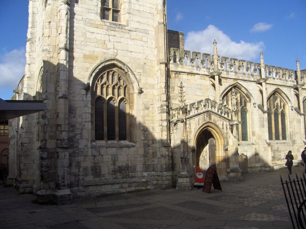 St. Martins Church Coney Street York by Des Tovey