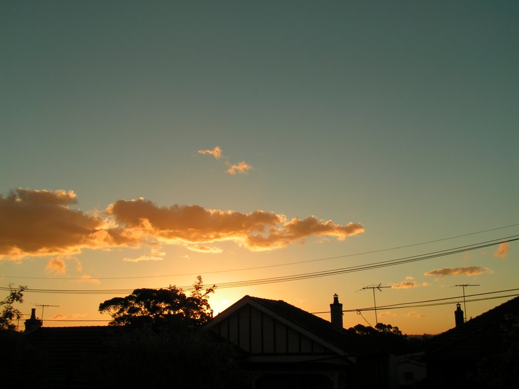 Sunset in Canterbury (May 2006) by rotane