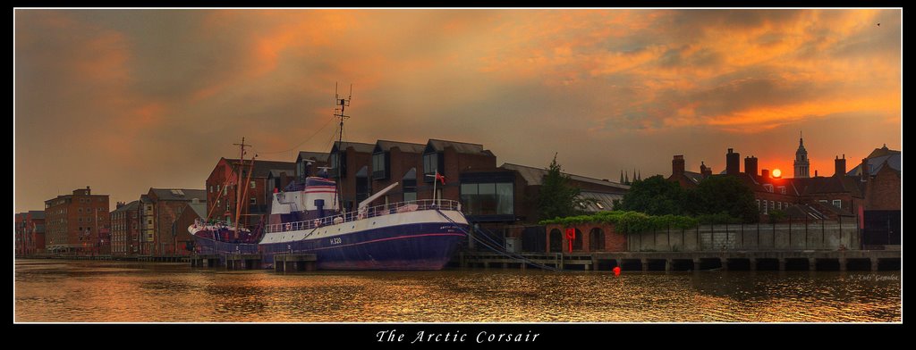 The Corsair, aground by N. Cuki Gamulea