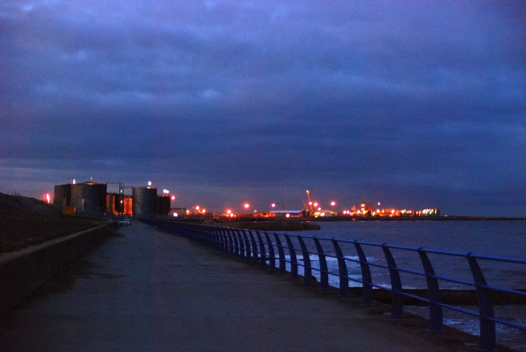 Nightview of the Factory by somaliayaswan