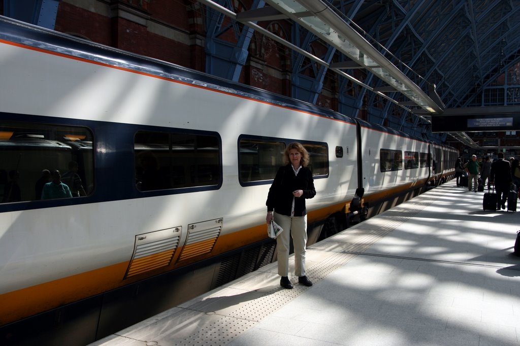 London St Pancras by Tamas Keresztes