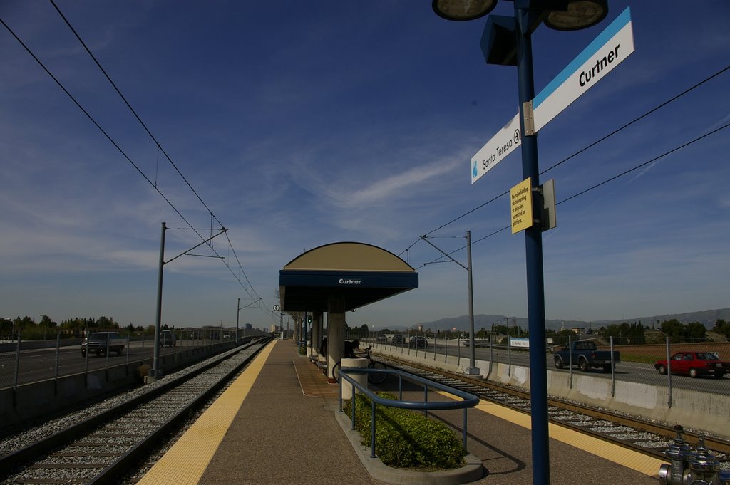 Light Rail Station - Curtner by Nathan Cook