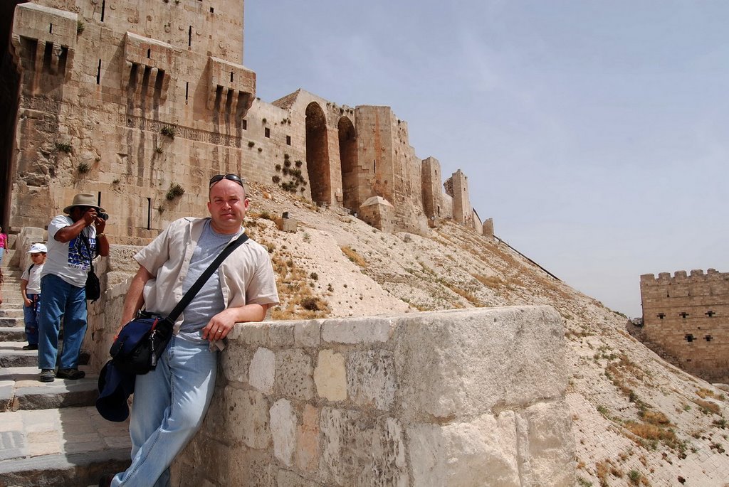 Villablanca at The Citadel Aleppo (Halab) SYRIA by Hector Villablanca F…