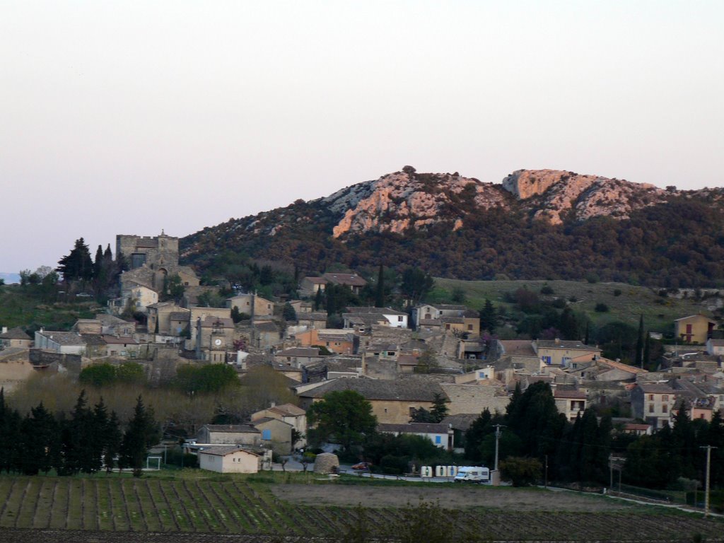 Saint Bonnet du Gard by Roland Courtin