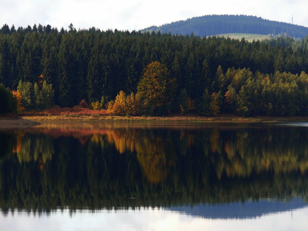 Herbst an der TS Eibenstock by Muldenhammerer