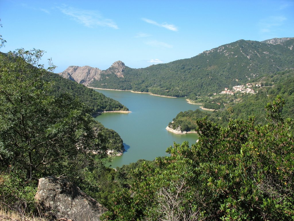 Lake Tolla, Corsica - 1 by H T W Gay