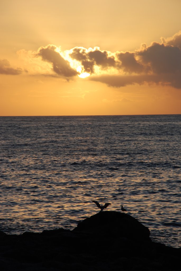 PUESTA DE SOL BAIONA by jorgefran