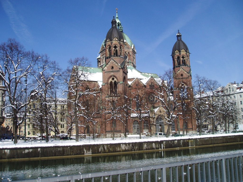 Lukaskirche by Stadtbummel-Muenchen