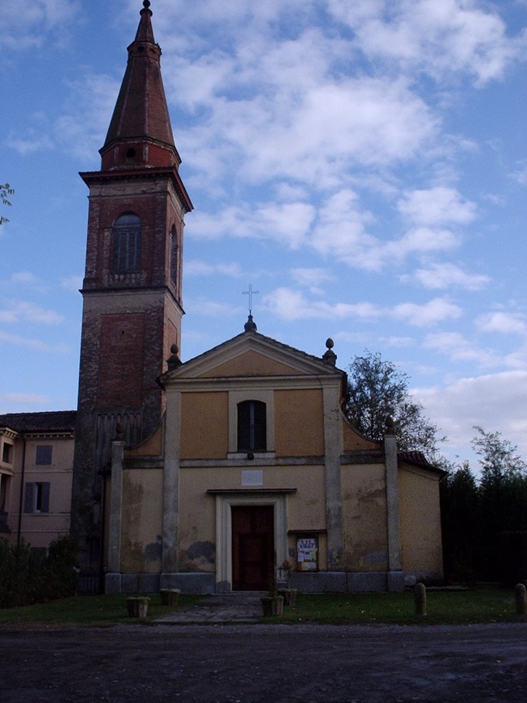 S.Martino, chiesa e campanile, Nov.08 by Livio Casarini