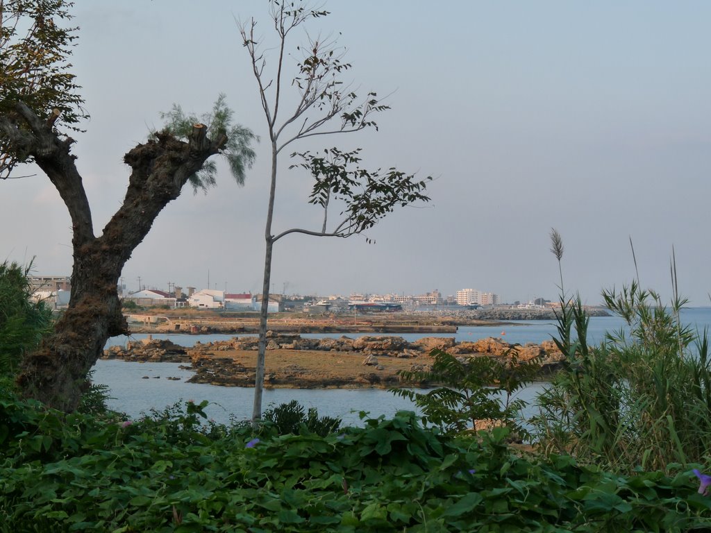 Kallithea - SunWing Resort view direction Rhodes town by Irmgard Lorenzen