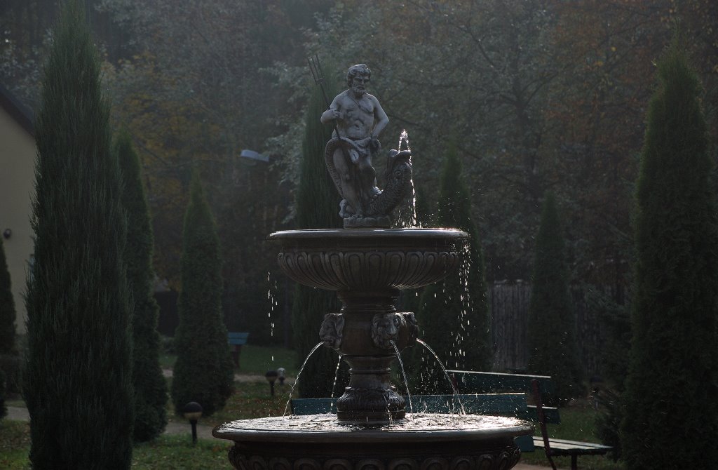 Fountain in Jantar by Anthony Skotia