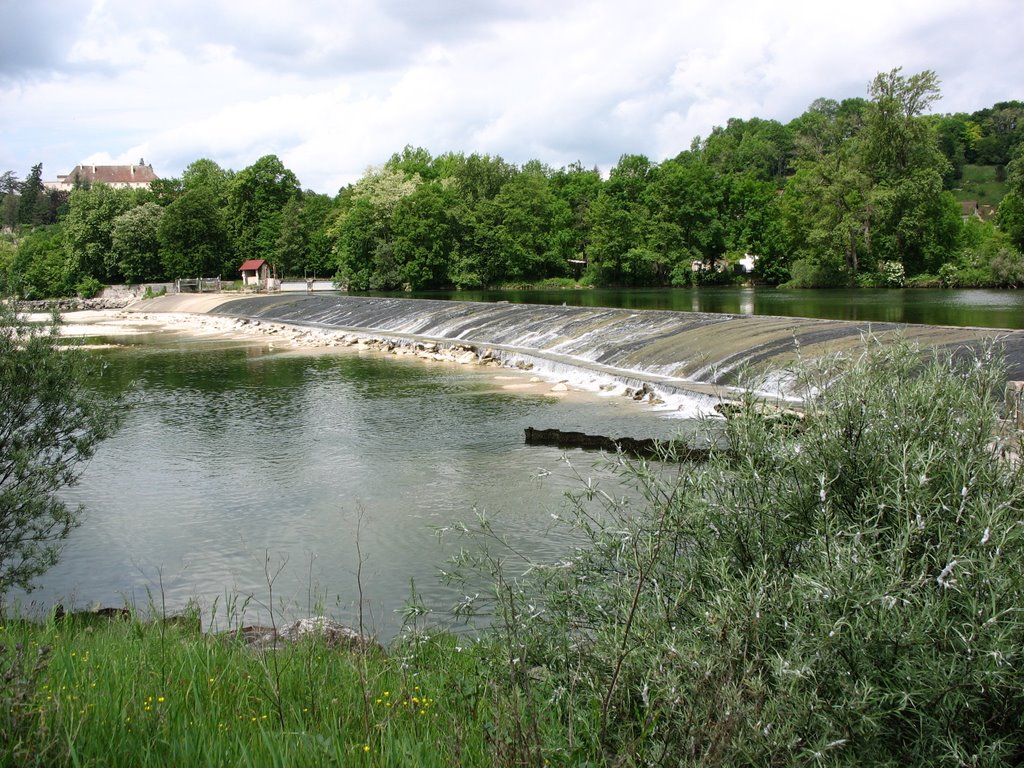 Le barrage Convert à Pont-d'Ain by gegelepecheur