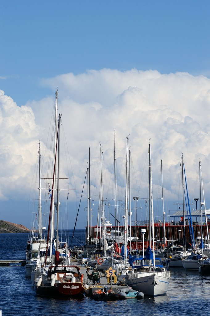 Le port de Tadoussac by Babounet